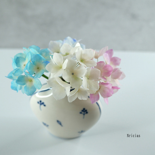 クレイフラワー 紫陽花(ピンク) little.t様♡専用 a55b8cb0fc253ab629a7d462a54726