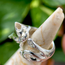 サードオニキス(K14枠)シルバーリング しましま瑪瑙 指輪・リング