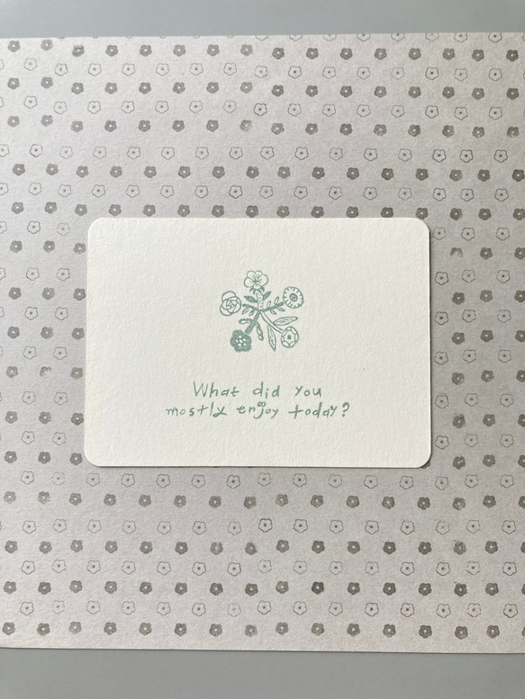 【New】小花がいっぱい【ラバースタンプ】 8枚目の画像
