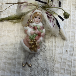 ミニョネット・ミニビスクドール❤︎勿忘草ちゃん(ピンク)A その他人形