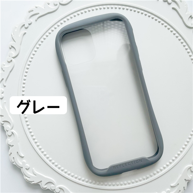 紫陽花iFace風押し花スマホケース、iPhone全機種対応、iPhone16e、iPhone15Pro、iPhone8