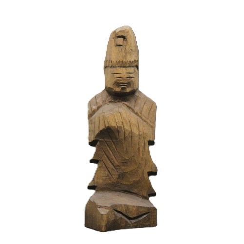 馬頭観音（14cm bt6521） 仏像 円空仏 摸刻 木彫 彫刻 円空工房