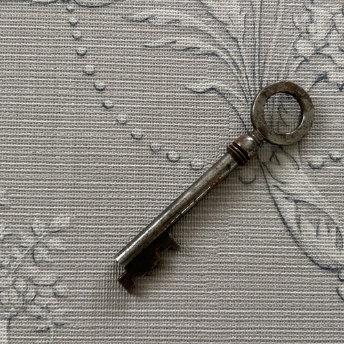 フランスVintage Key 鉄鍵 8.6cm オブジェ ディスプレイ インテリア