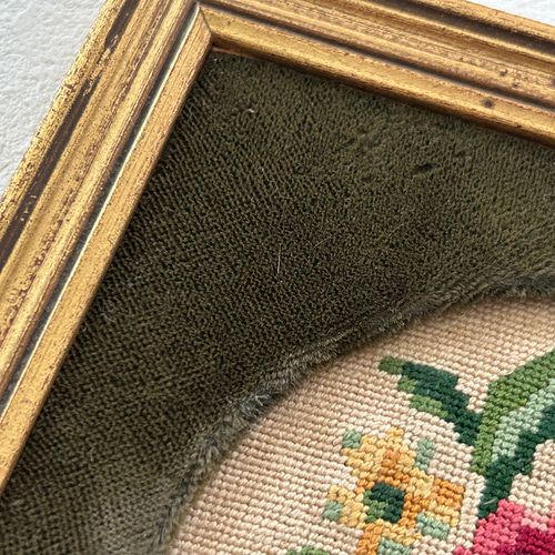 フランスアンティーク♡布花♡Parisラベル付き フランス アンティークサボンラベル 薔薇と蝶々 [la056] | shanachie