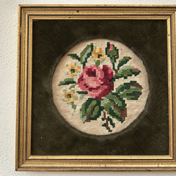 フランスアンティーク♡布花♡Parisラベル付き フランス アンティークサボンラベル 薔薇と蝶々 [la056] | shanachie