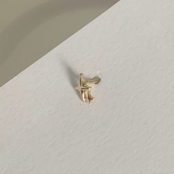 20g 18g 16g 14K金 星の光 スター ヘリックス 軟骨 トラガス イヤリング ピアス ラブレット 7枚目の画像