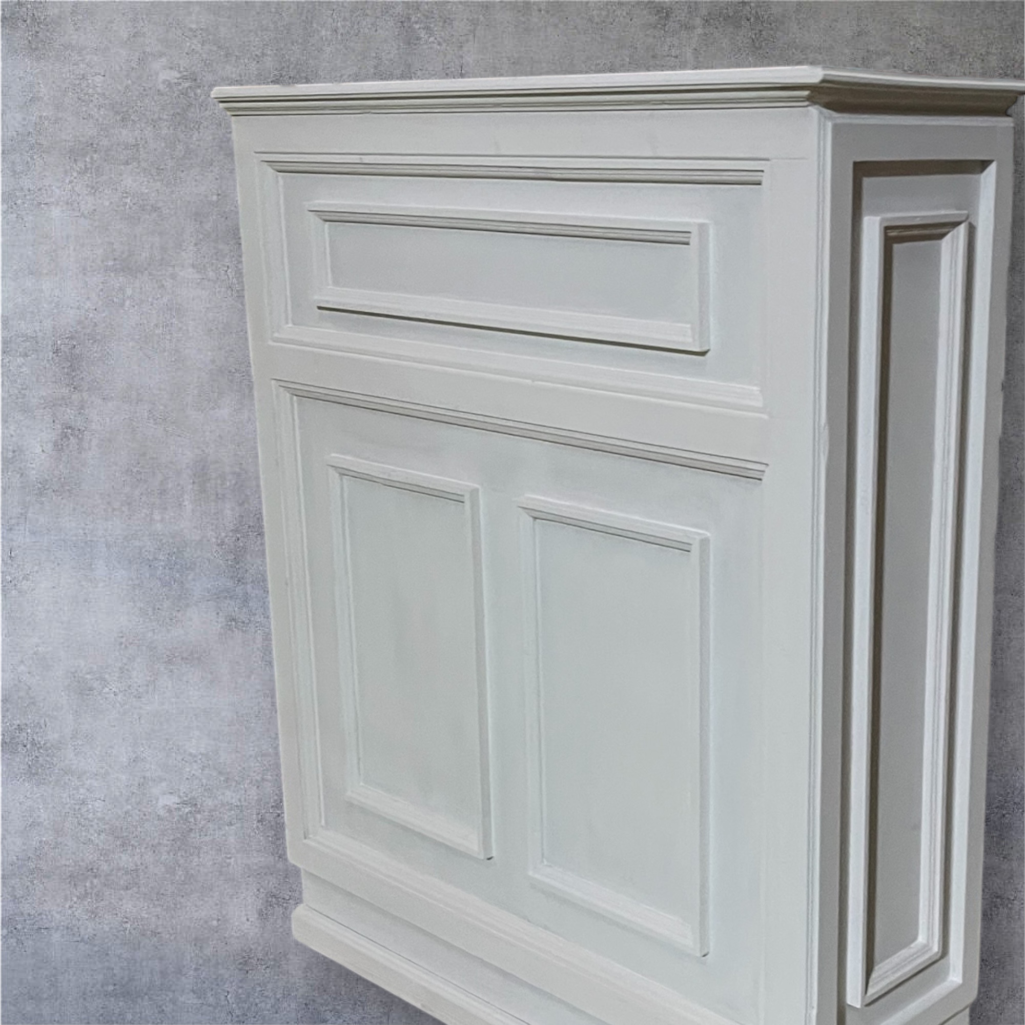 アンティーク風　レジカウンター　受付カウンター