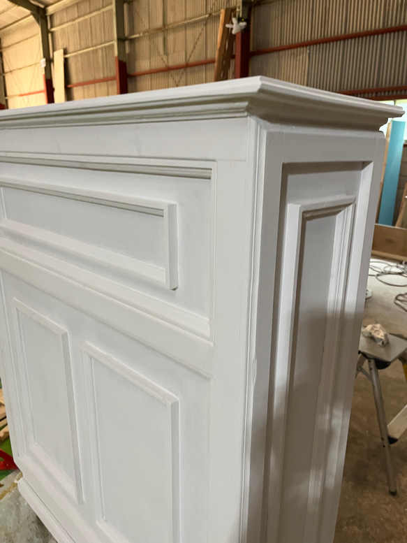 アンティーク風　レジカウンター　受付カウンター 4枚目の画像