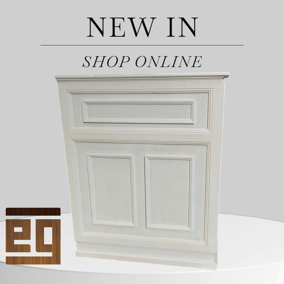 アンティーク風　レジカウンター　受付カウンター 3枚目の画像