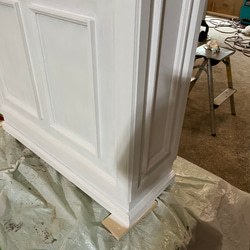 アンティーク風　レジカウンター　受付カウンター 9枚目の画像