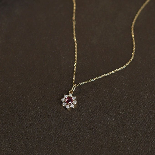 n353【5Aダイヤ✧】フラワーネックレス　シルバー925　全３色　オシャレ 高品質人工ダイヤモンド ネックレス 花 フラワー シルバー925