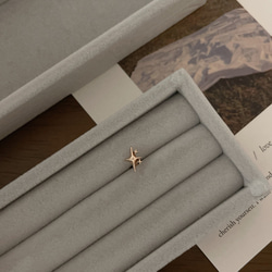 20g 18g 16g 14K金 ゴールド 星の光 スター ヘリックス 軟骨 トラガス イヤリング ピアス ラブレット 8枚目の画像