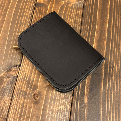 もちこ様オーダー品　ショートトラッカーウォレット2品 bead-ya_truckers-bt-type2-black