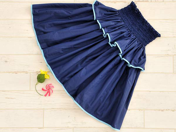 パウスカート　フラダンス　太って見えないパウスカート　p00378　受注生産および即納