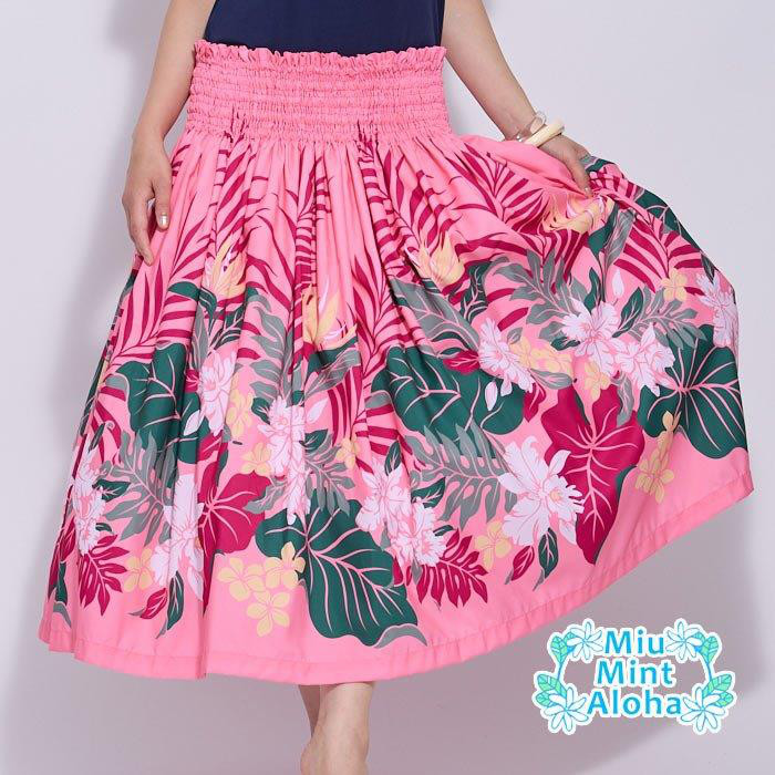 パウスカート 細見えパウスカート　フラダンス　太って見えないパウスカート　p00400　受注生産および即納