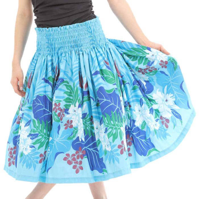 パウスカート 細見えパウスカート　フラダンス　太って見えないパウスカート　p00401　受注生産および即納