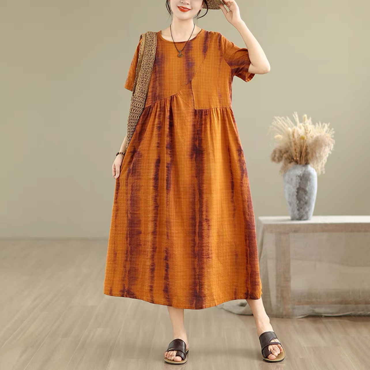 夏色新作2025、ロングスカート、夏スカート