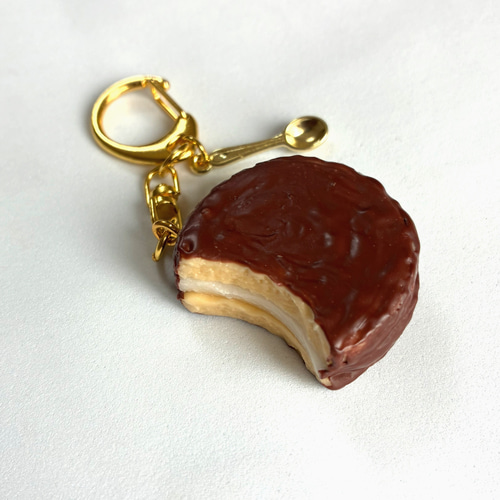 選べるサイズ】チョコケーキ キーホルダー フェイクスイーツ 食品