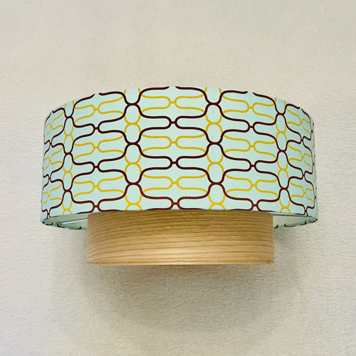 シーリングライト 照明 Lotus/C 綿生地突板 ランプシェード E26 LED