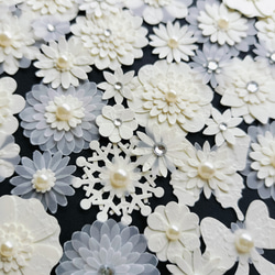 ピンク✾お花✾トレーシングペーパー クラフトパンチ ペーパーフラワー