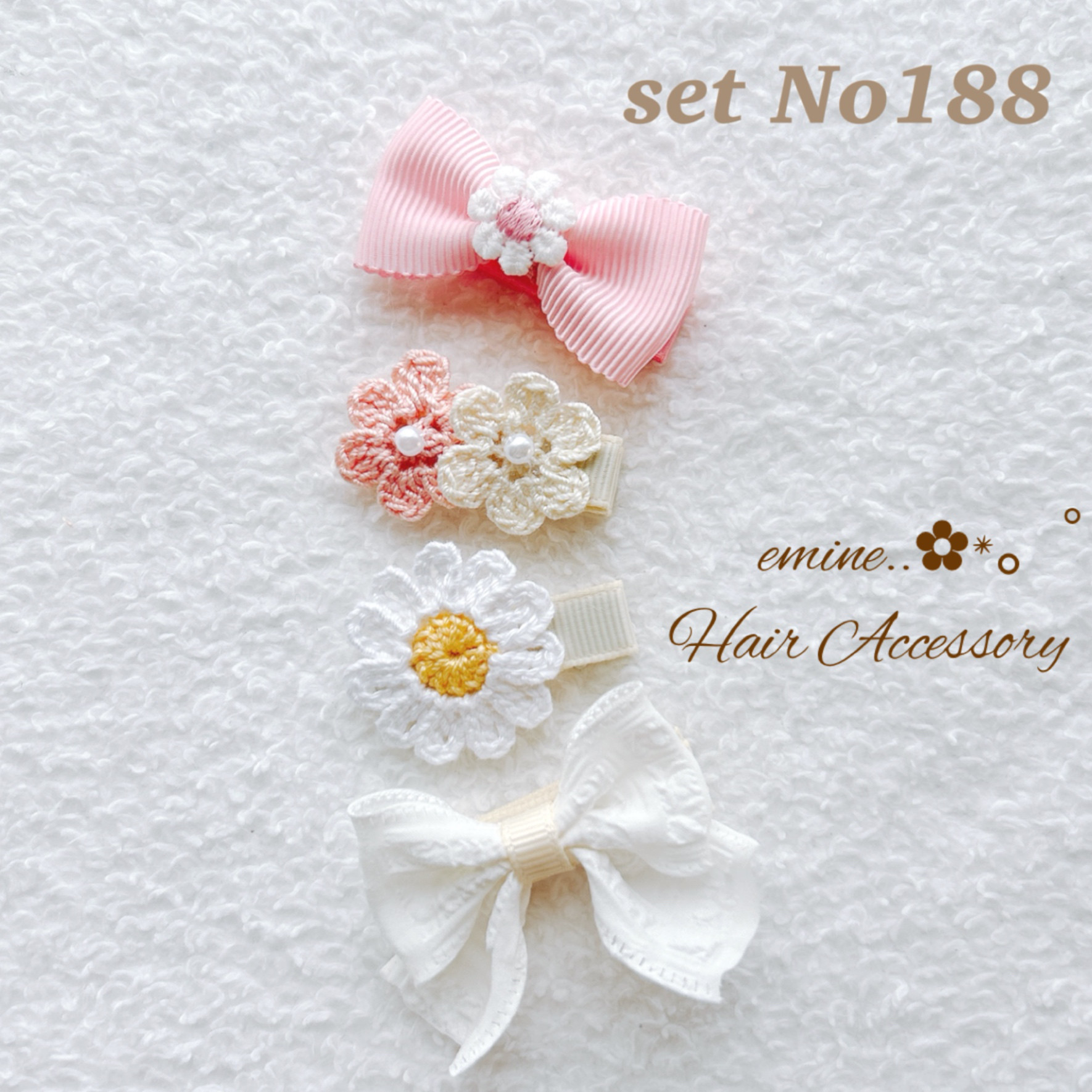 夏におすすめ♡ベビーヘアクリップ 赤ちゃんヘアピン ヘアアクセサリー