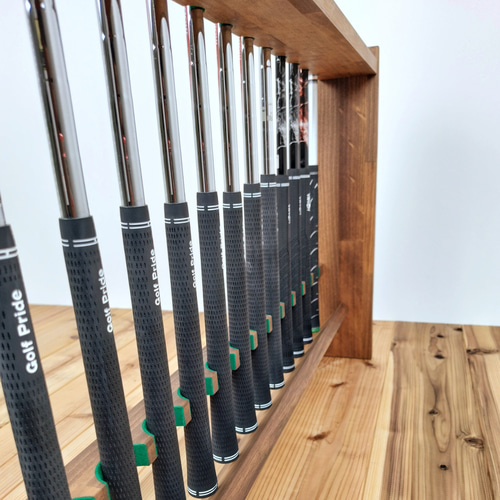 WOODWORKS ゴルフクラブスタンド 13本掛 木製 日本製 【 パターマット