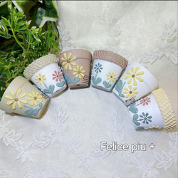 リメイク鉢 リメ鉢 2.5号鉢3点セット A-5 多肉植物 Felice piu + 通販