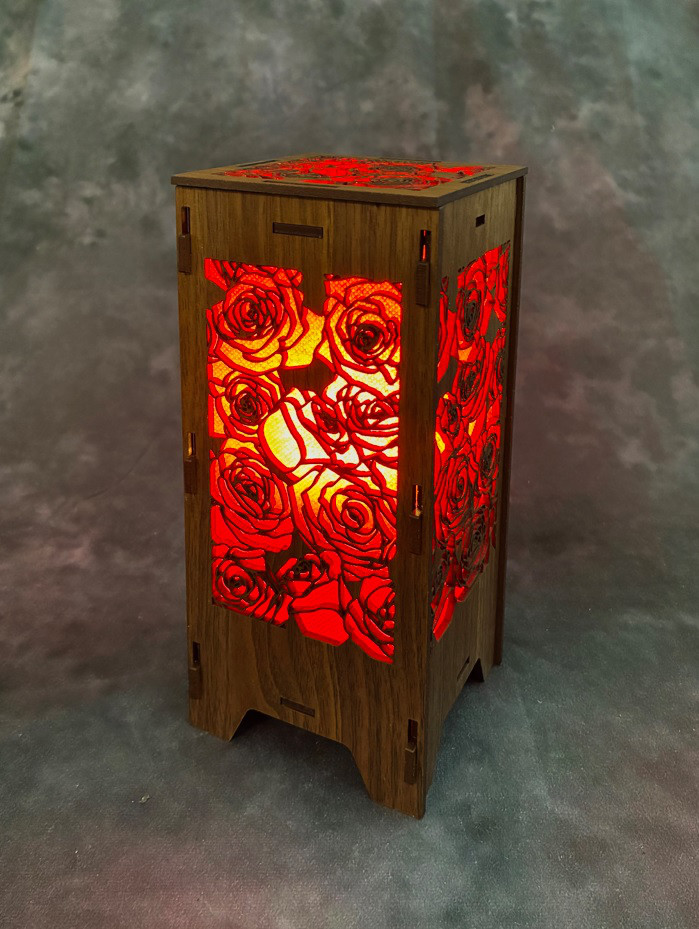 fuie LIGHT　(フイエ　ライト)　行灯型間接照明　ROSE-S　間接照明　ローズ　ライト　ランプ　インテリア