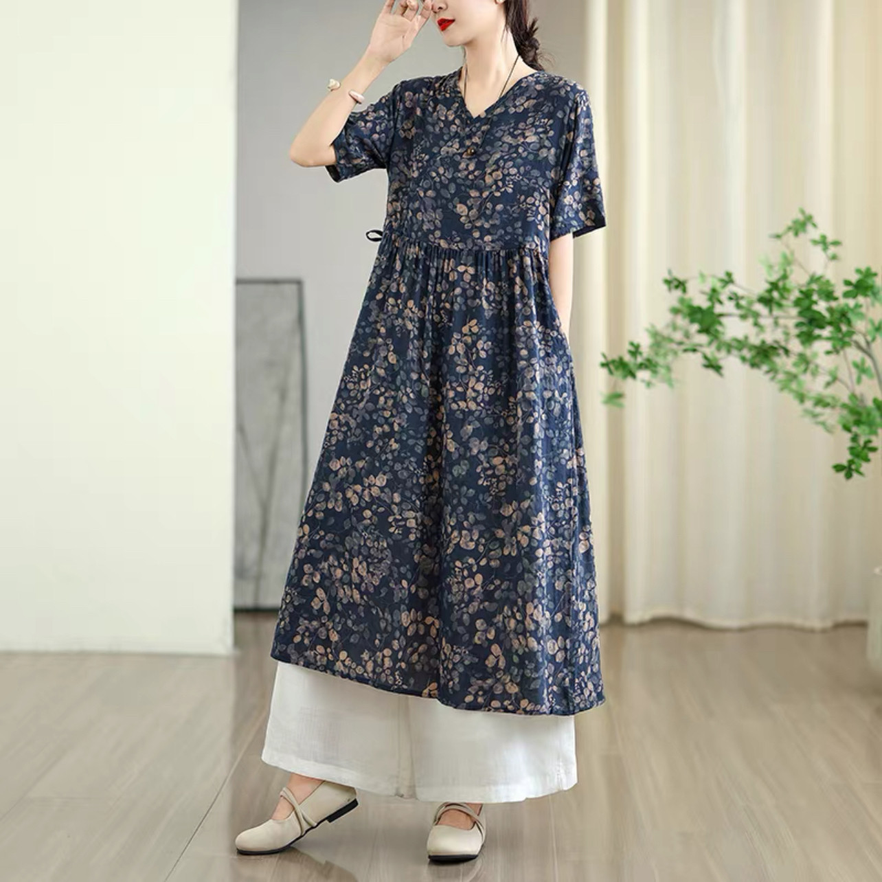 夏色新作2025、ロングスカート、夏スカート