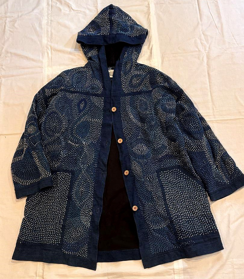 完全一点もの●SAYOCAFE唯一無二の総刺し子ジャケット