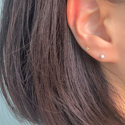 20g 18g 16g 14K金 ゴールド 星の光 スター ヘリックス 軟骨 トラガス イヤリング ピアス ラブレット 15枚目の画像