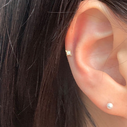 20g 18g 16g 14K金 ゴールド 星の光 スター ヘリックス 軟骨 トラガス イヤリング ピアス ラブレット 16枚目の画像