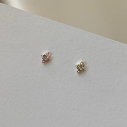 20g 18g 16g 14K金 ゴールド 星の光 スター ヘリックス 軟骨 トラガス イヤリング ピアス ラブレット 5枚目の画像