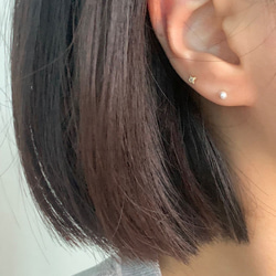 20g 18g 16g 14K金 ゴールド 星の光 スター ヘリックス 軟骨 トラガス イヤリング ピアス ラブレット 13枚目の画像