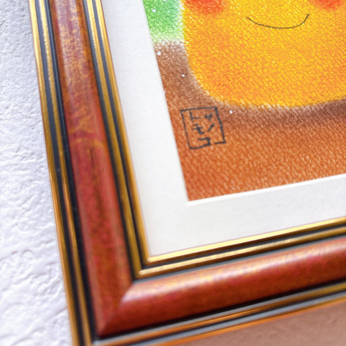 おつかれさまです〜ビール〜】 原画 癒される絵 可愛い 癒し パステル