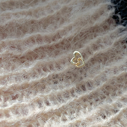 20g 18g 16g 14K金 ゴールド 心臓 ハート ヘリックス 軟骨 トラガス イヤリング ピアス ラブレット 10枚目の画像