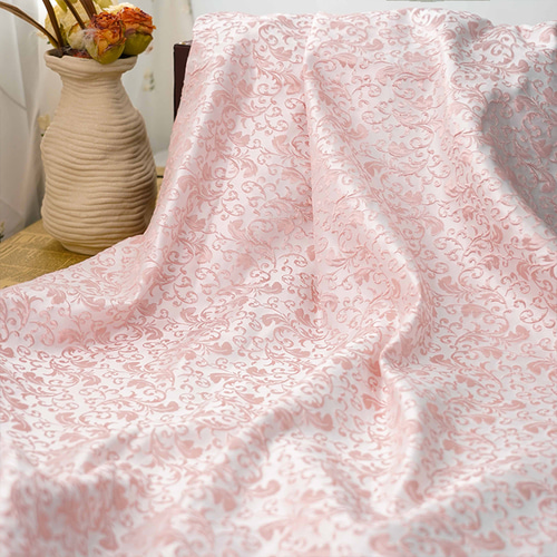 長さ1m ジャガード生地 大判 6色 浮彫 北欧風 綺麗 上品 布 きじ 色織