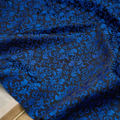 長さ1m ジャガード生地 大判 6色 浮彫 北欧風 綺麗 上品 布 きじ 色織