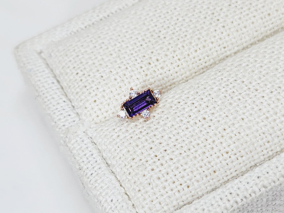 20g 18g 16g 14K金 ゴールド 星の光 スター ヘリックス 軟骨 トラガス イヤリング ピアス ラブレット 6枚目の画像