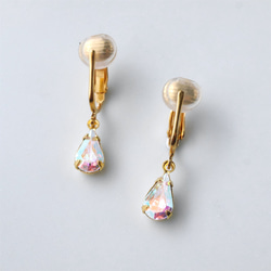 ヴィンテージビジューのイヤリング/ピアス aurore boreale 4枚目の画像