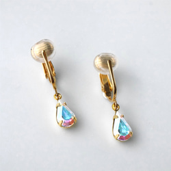 ヴィンテージビジューのイヤリング/ピアス aurore boreale 5枚目の画像