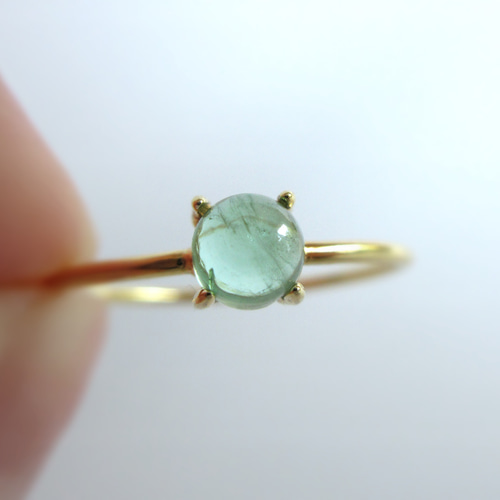 ☆希少 12号 pt950 コーネルピン リング グリーン ソ付 新品