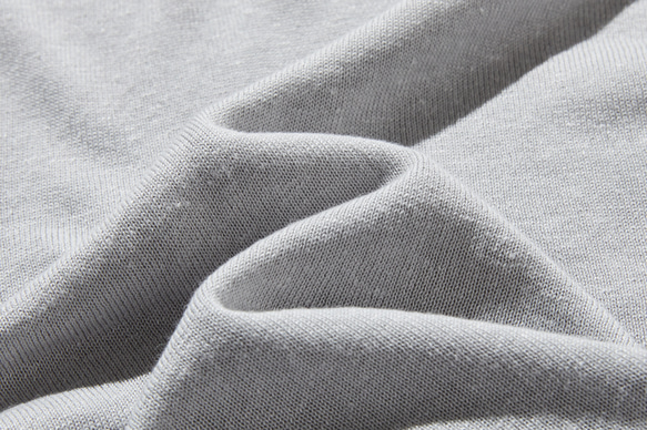 ★現貨★柔軟舒適！灰色連帽針織套頭刺繡上衣 250615-1 第11張的照片