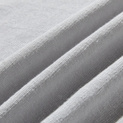 ★現貨★柔軟舒適！灰色連帽針織套頭刺繡上衣 250615-1 第10張的照片