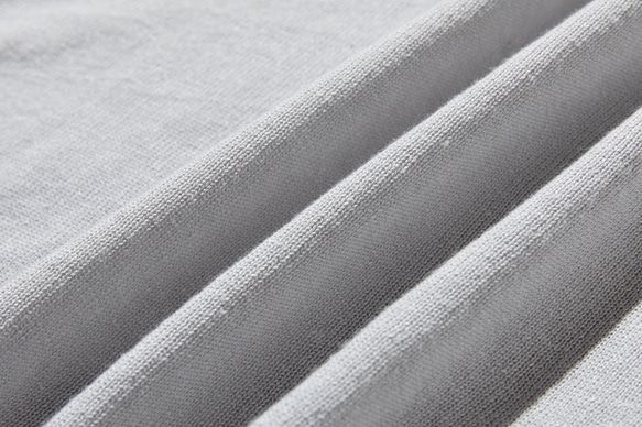 ★現貨★柔軟舒適！灰色連帽針織套頭刺繡上衣 250615-1 第10張的照片