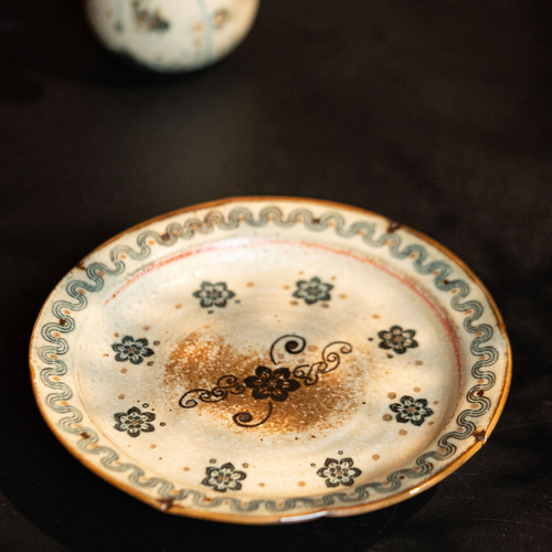 詩瓷集 茶器クラシックセット｜中国唐風 青花磁 如意蓮文 蓋碗