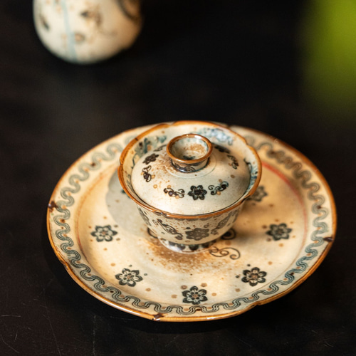 清時代 レンゲ スプー ン 粉彩 花柄 酒器 茶道具 陶磁器 中国美術 中国制造花柄レンゲ | 旅百貨 寿百貨