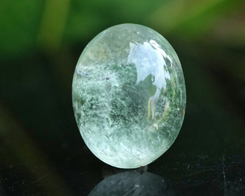 天然石^ - ^ノ クローライト☆ガーデンクォーツ s1443 天然石 Funky garuda 天然石