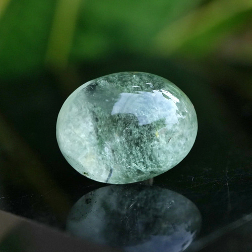 クローライト☆ガーデンクォーツ s1443 天然石 Funky garuda 天然石