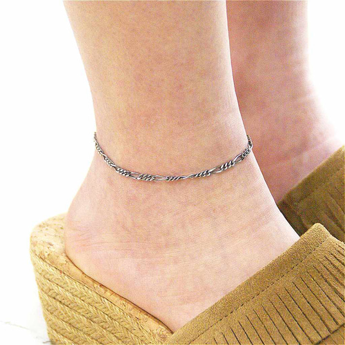 フィガロチェーン アンクレット デザインチェーン ショート＆ロング